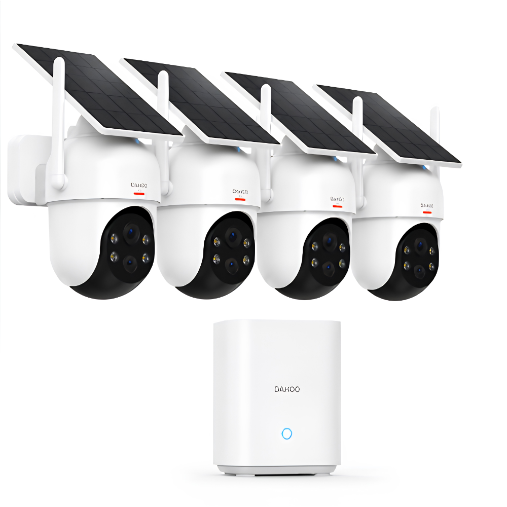 Système de Caméras de Surveillance Solaire Connecté