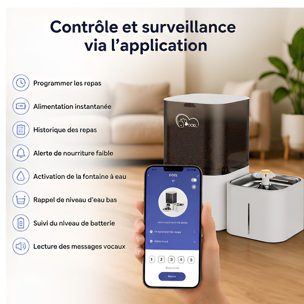 Distributeur Automatique 2-en-1 avec fontaine | Ma Maison Equipée.