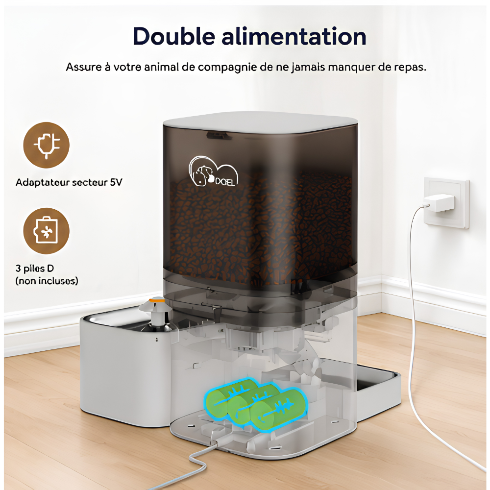 Distributeur Automatique 2-en-1 avec fontaine | Ma Maison Equipée.